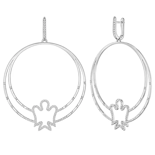 Oberig product: Сережки A4.700AN.WD.W